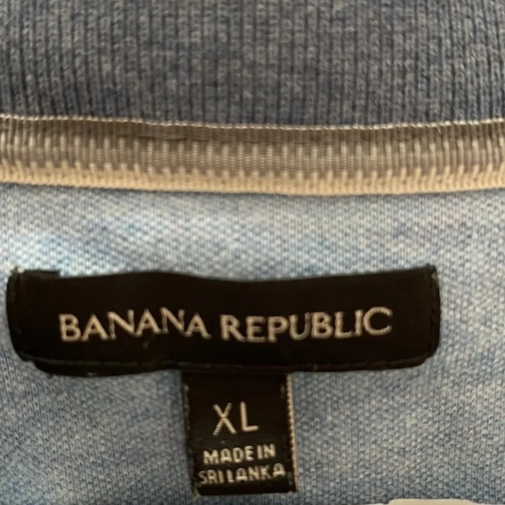Men's Banana Republic Blue Polo Casual Shirt SIze XL GUC #7240